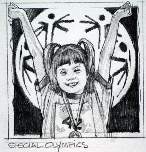 Celebrate the Century Stamp - 1990's Special Olympics — GALACTIC